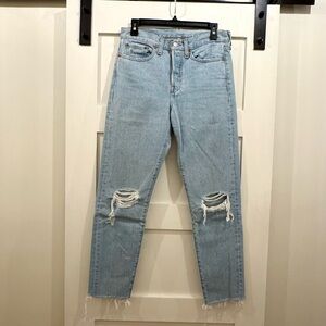 Levi’s Light Blue Distressed Women's Jeans